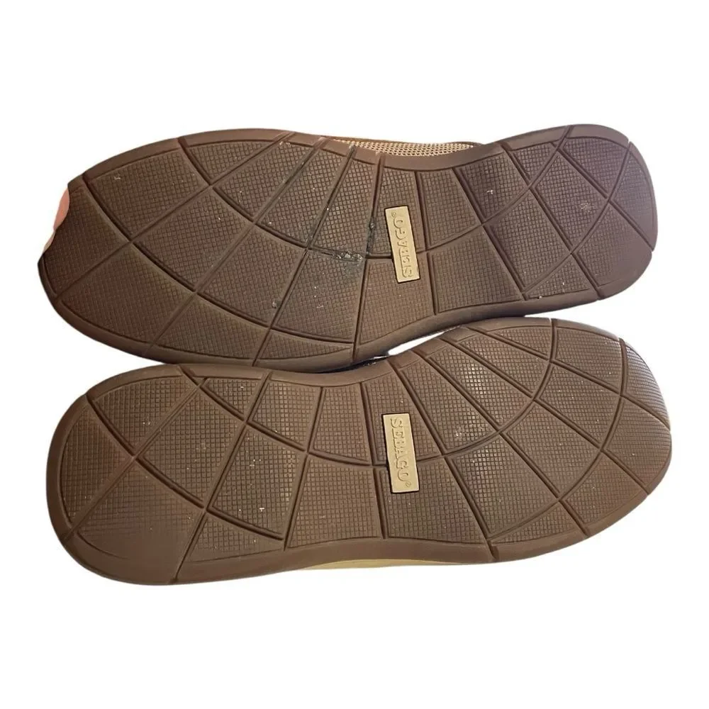 Sebago Brown Boat Shoes with‎ Moccasin Style and Low-Profile Design